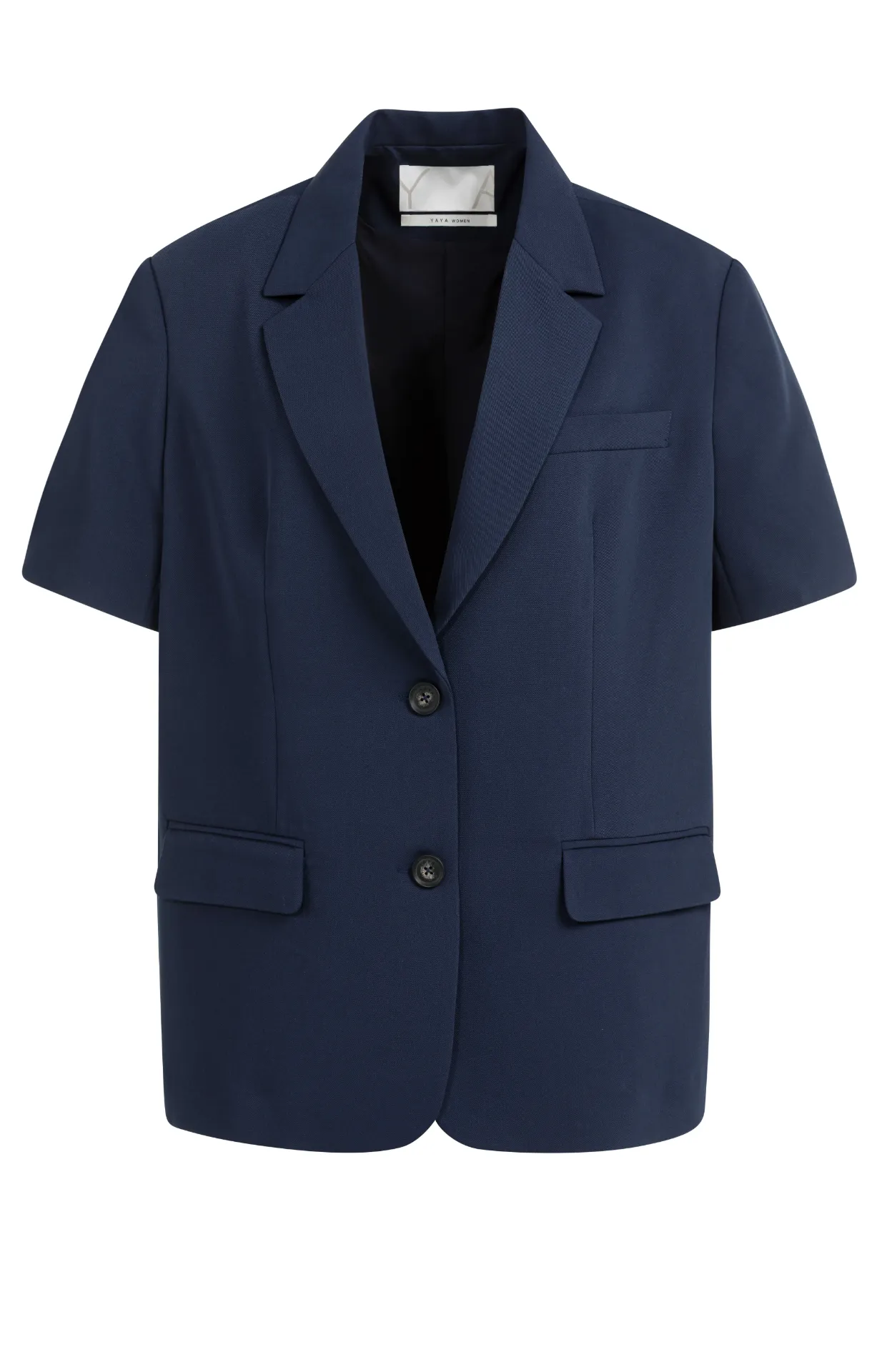 YAYA Blazer oversize manches courtes 01-501082-603