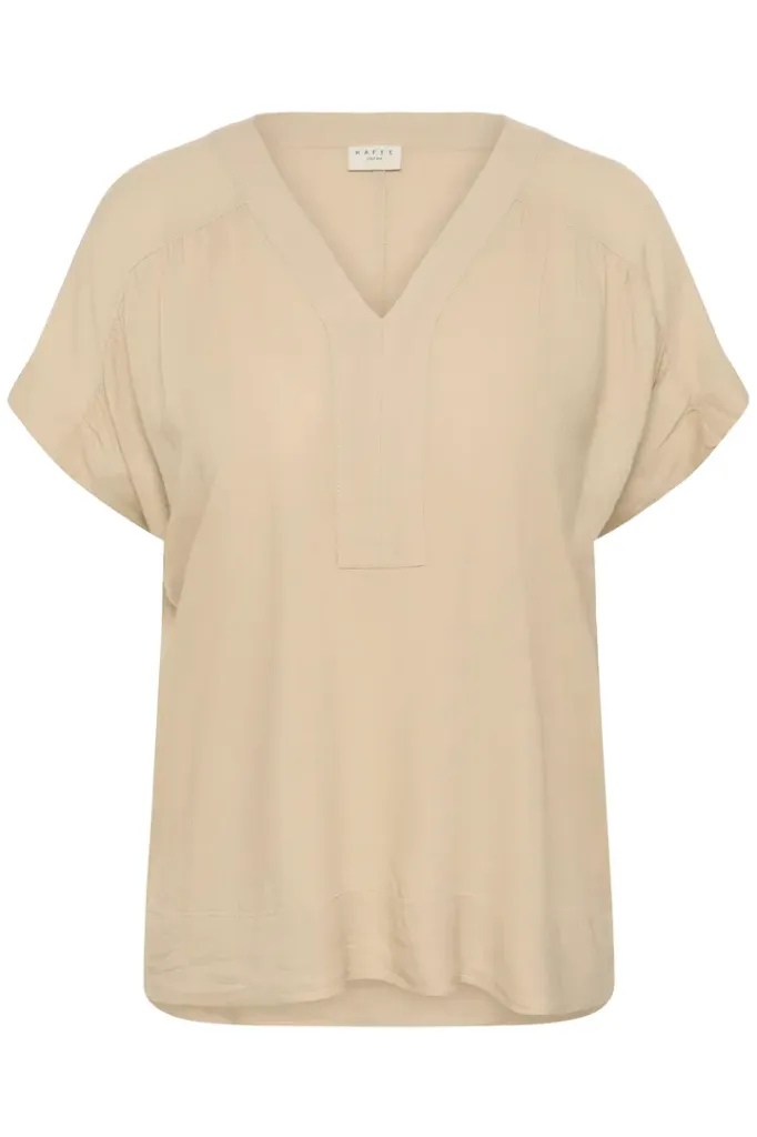 KAFFE KCmille Wing SL Blouse Feather gray (44)