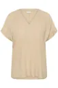 KAFFE KCmille Wing SL Blouse Feather gray