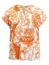 CISO Blouse mix orange 220387
