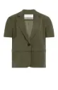 YAYA Blazer manches courtes avec ourlet zippé amovible 01-501081-604
