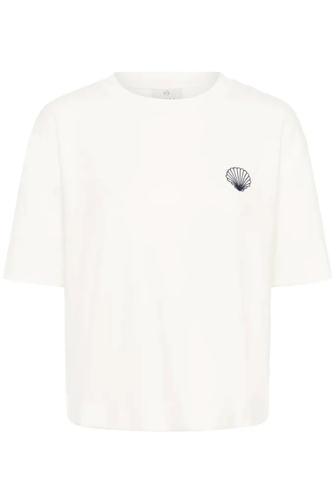 KAFFE KAannie Embroidery T-Shirt (XS)