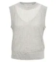 YAYA Haut en maille ajourée avec doublure assortie 01-000600-606