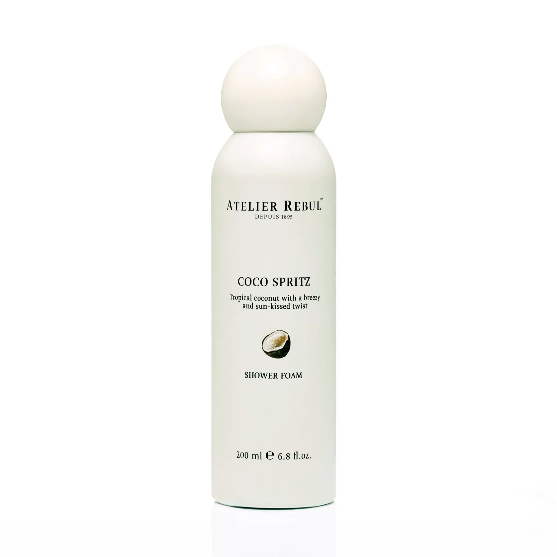 ATELIER REBUL COCONUT SPRITZ SHOWER FOAM - 200ML