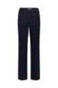 KAFFE KAbrook HW Reg Fit Jeans Dark blue