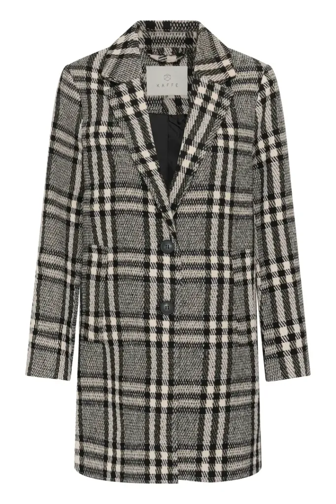 KAFFE KAvibeke Check Coat