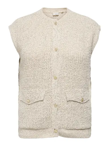 CARMAKOMA CARCELESTE O-NECK VEST KNT