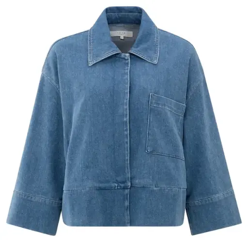 YAYA Veste en denim oversize 01-511036-502