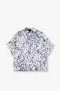 ALIX THE LABEL Woven animal blouse