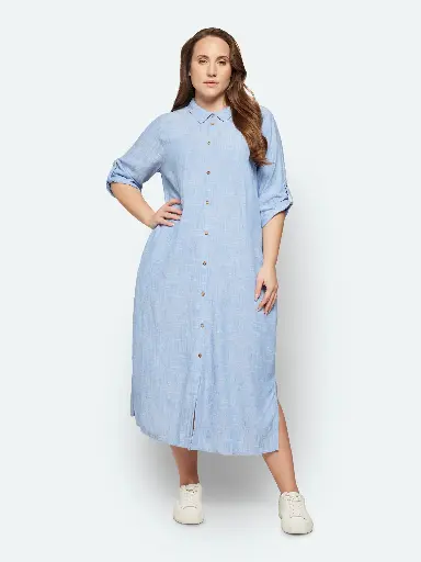 CISO Robe longue sand melange 218854 