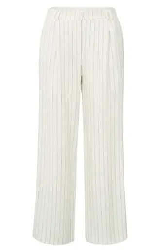 YAYA Pantalon en lin mélangé 01-301202-505 SAND LINEN