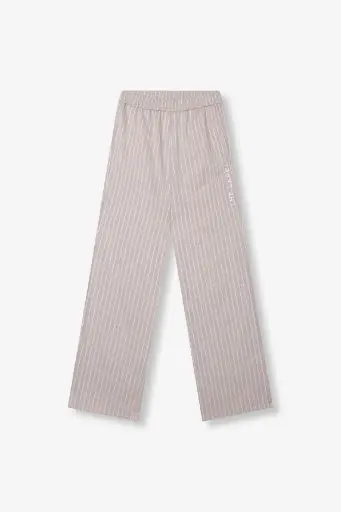 ALIX THE LABEL PINSTRIPE PANTS lurex