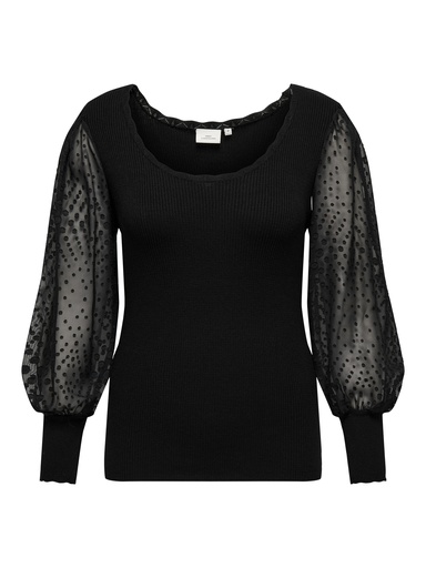 CARMAKOMA CARJULIE LIFE LS MIX O-NECK KNT